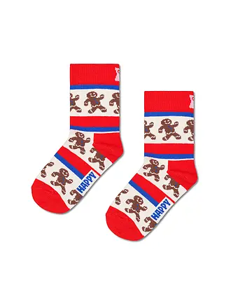 HAPPY SOCKS | Nome prodotto: Calzini da bambino GINGERBREAD STRIPE navy | 